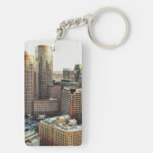 Boston uitzicht sleutelhanger (achterkant)