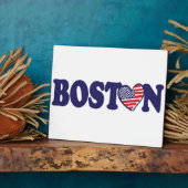 Boston USA Fotoplaat (Zijkant)