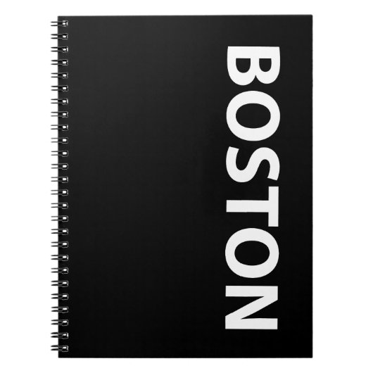 Boston USA Notitieboek (Voorkant)