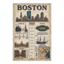 Boston, USA Perfect Poster