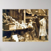 Boston Vegetable Sellers - begin jaren 1900 Poster (Voorkant)
