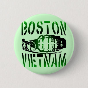 Boston Vietnam Ronde Button 5,7 Cm