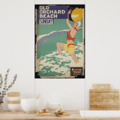 Boston Vintage Travel Poster & Retro Prints (Keuken)
