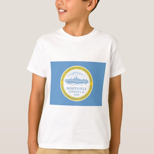 Boston Vlag T-shirt (Voorkant)