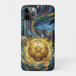 Boston Voetbal Kunst 2026 Skyline Stadion Ontwerp Case-Mate iPhone Case