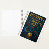 Boston Voetbal Kunst 2026 Voetbal Design Planner (Display)