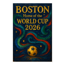 Boston Voetbal Kunst 2026 Voetbal Design