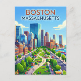 Boston VS Briefkaart