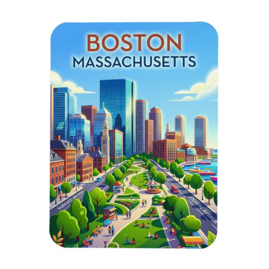 Boston VS Magneet (Verticaal)