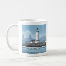 Boston vuurtoren koffiemok