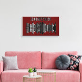 Boston Wall Art Canvas (Insitu (Woonkamer))