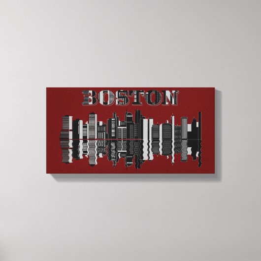 Boston Wall Art Canvas (Voorkant)