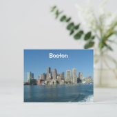 Boston Waterfront Briefkaart (Staand voorkant)
