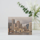 Boston Waterfront Briefkaart (Staand voorkant)