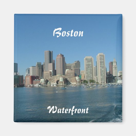 Boston Waterfront Magneet (Voorkant)