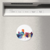 Boston waterverf skyline magneet (Insitu (Vaatwasser))