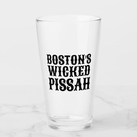 Boston Wyed Pissah Glas (Voorkant)