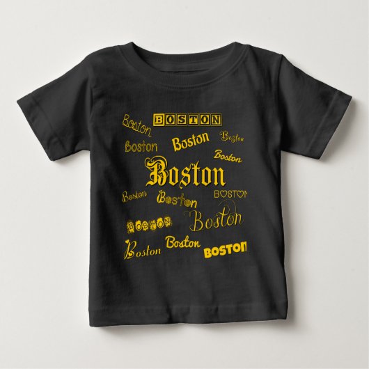 Boston Yellow Fonts (Voorkant)