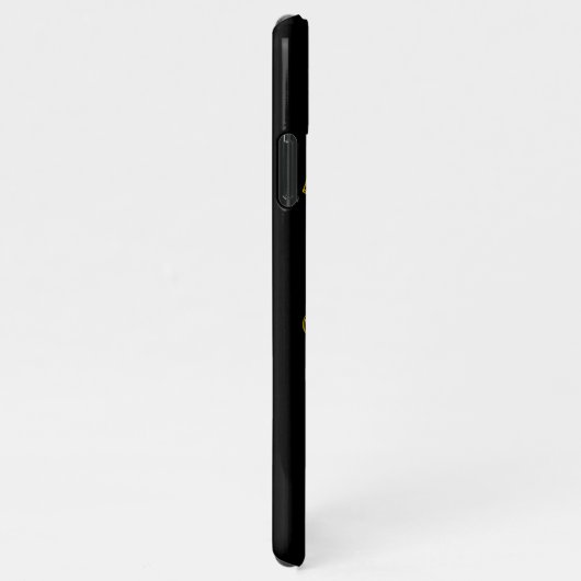 Boston Yellow Fonts iPhone Hoesje (Rechterkant)