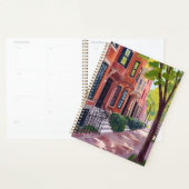 Boston Zomer | Massachusetts Brownstone Huizen Planner (Display)