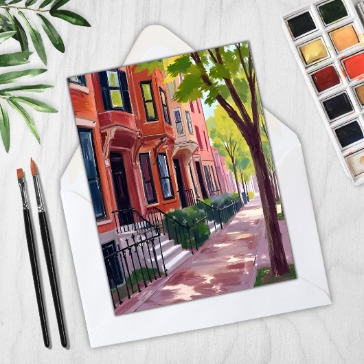 Boston Zomer | Massachusetts Brownstones Kaart