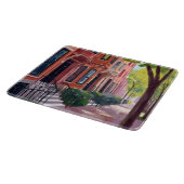 Boston Zomer | Massachusetts Brownstones Snijplank (Hoek)