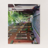 Boston's Acorn Street in Summer Photo Puzzle Legpuzzel (Verticaal)