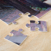 Boston's Acorn Street in Summer Photo Puzzle Legpuzzel (Zijkant)