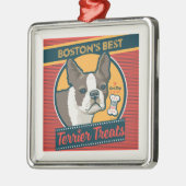 Boston's beste Terrier traktaties Metalen Ornament (Links)