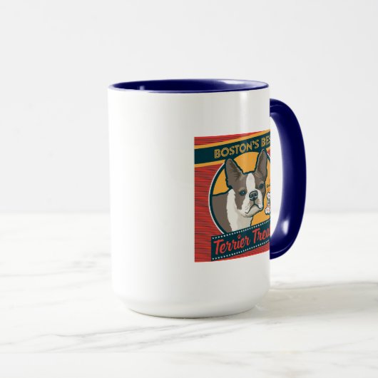 Boston's beste Terrier traktaties Mok (Voorkant rechts)