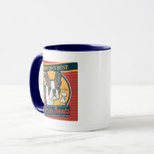 Boston's beste Terrier traktaties Mok (Voorkant links)