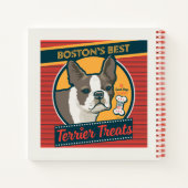 Boston's beste Terrier traktaties Notitieboek (Achterkant)
