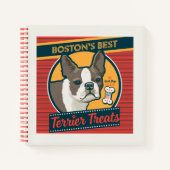 Boston's beste Terrier traktaties Notitieboek (Voorkant)