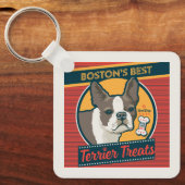 Boston's beste Terrier traktaties Sleutelhanger (Voorkant)