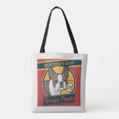 Boston's beste Terrier traktaties Tote Bag (Achterkant)