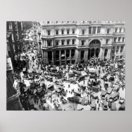 Boston's Post Kantoor Square 1904 Poster