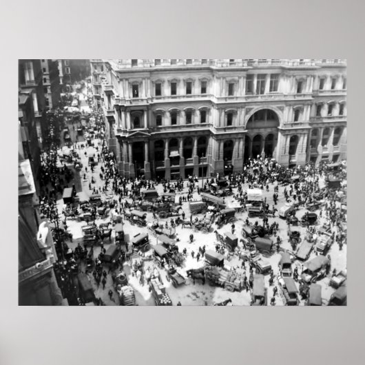 Boston's Post Office Square 1904 Poster (Voorkant)
