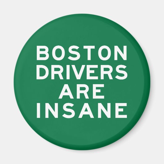 Bostonse bestuurders zijn gek magneet (Voorkant)