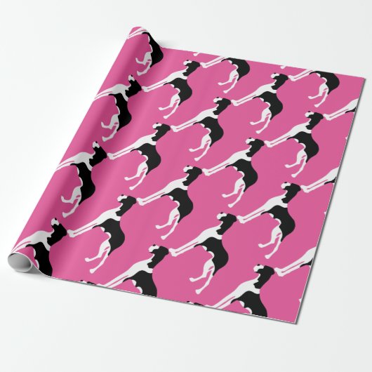 Bostonse Grote Dane Cadeaupapier (Uitgerold)
