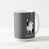 Bostonterriër Koffiemok (Voorkant rechts)