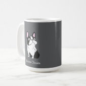 Bostonterriër Koffiemok (Voorkant links)