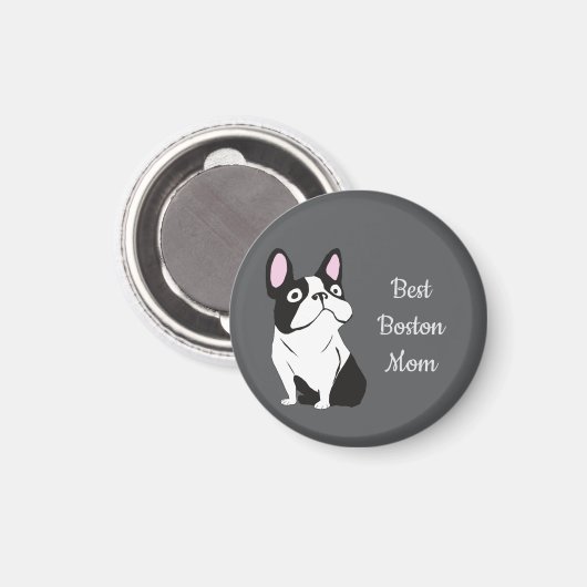 Bostonterriër Magneet (Voorkant / Achterkant)