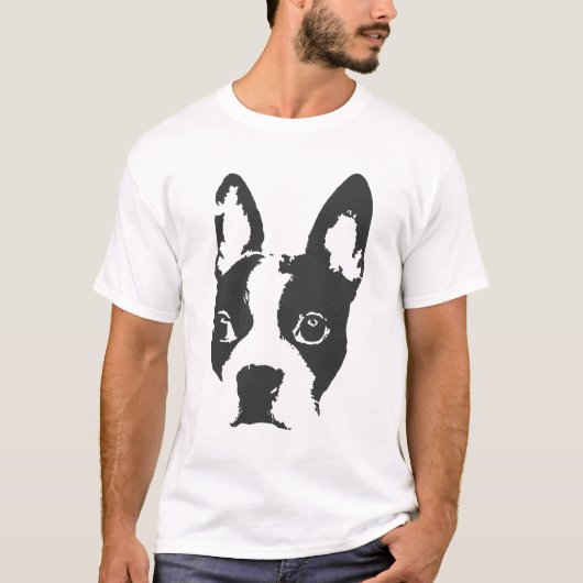 Bostonterrier T-shirt (Voorkant)