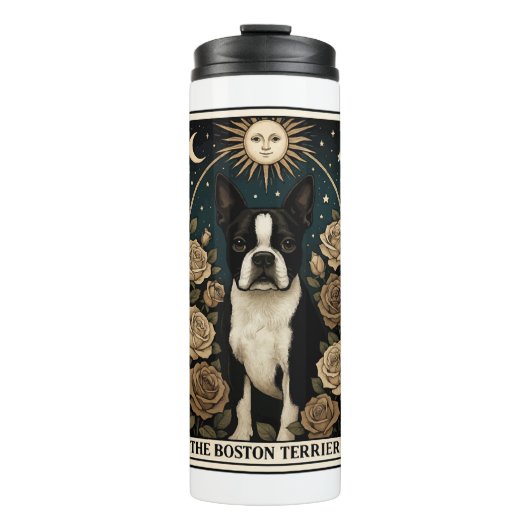 Bostonterriër Thermosbeker (Voorkant)