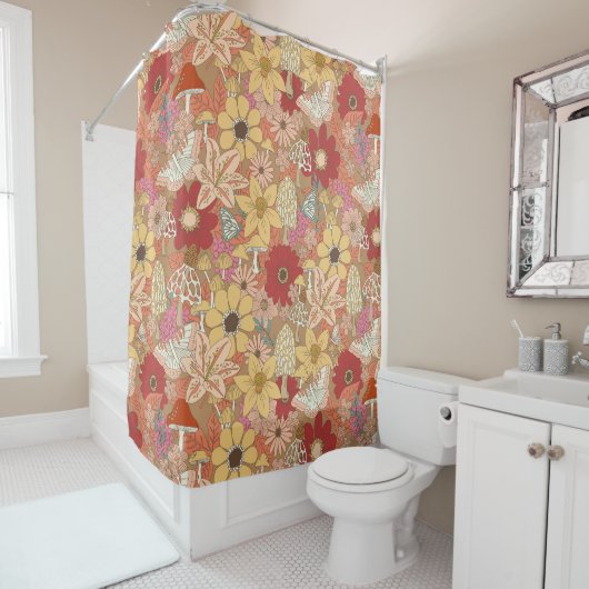 Bostuin Douchegordijn (In situ)