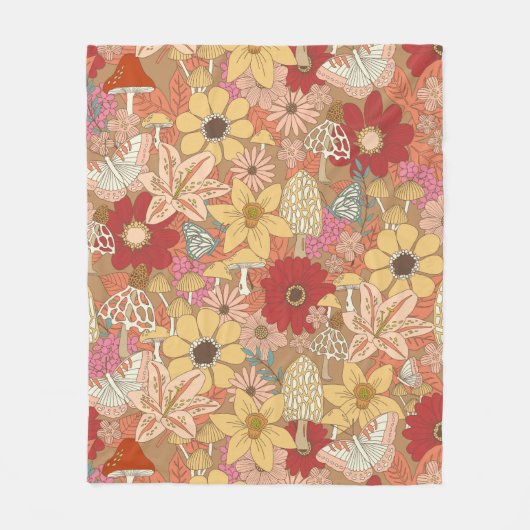 Bostuin Fleece Deken (Voorkant)