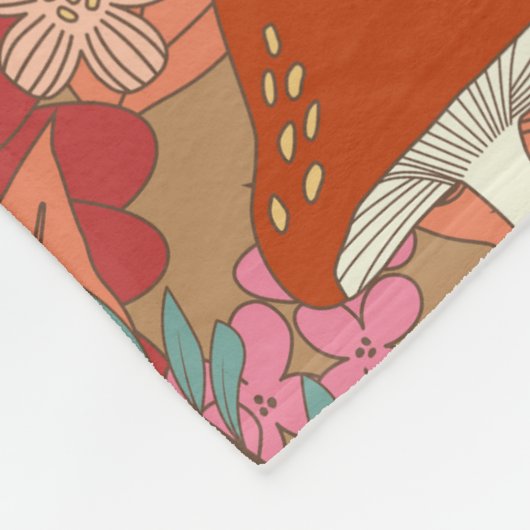 Bostuin Fleece Deken (Hoek)