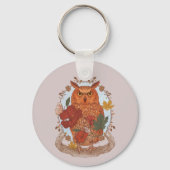 Bosuil Sleutelhanger (Voorkant)