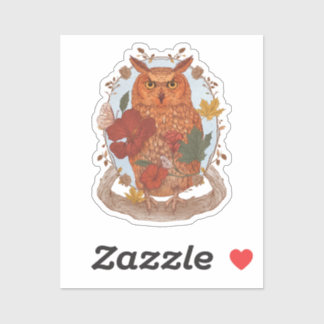 Bosuil Sticker