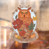 Bosuil-venstersticker Raamsticker (Vel 2)